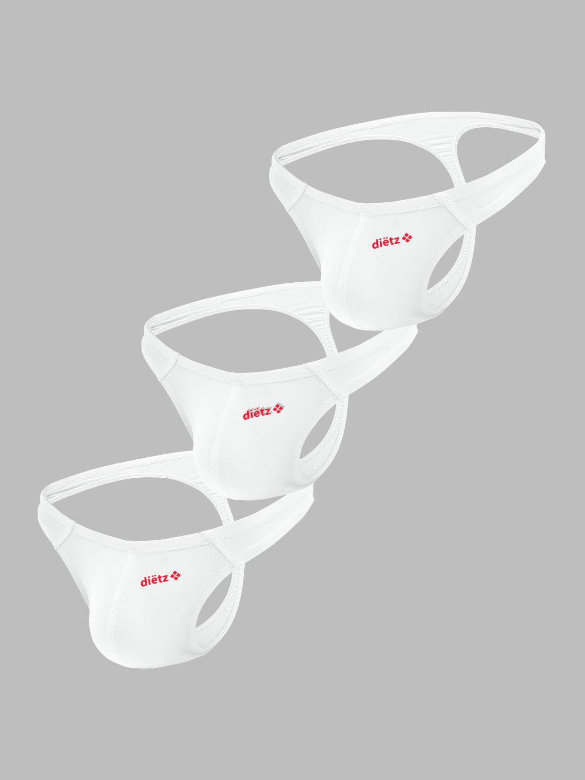 Set of 3 Lancer White Thongs