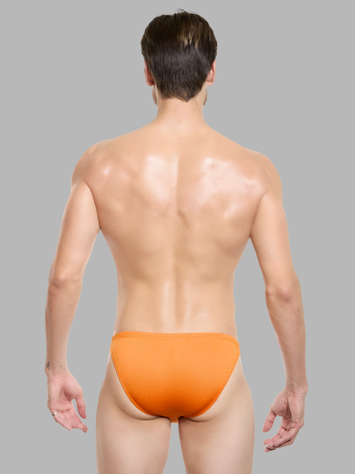 Set of 3 Bahia Orange Briefs