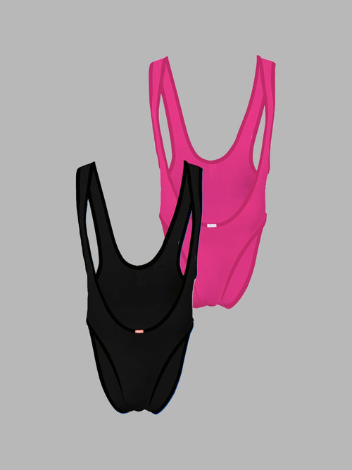 Set of 2 Silo bodysuits