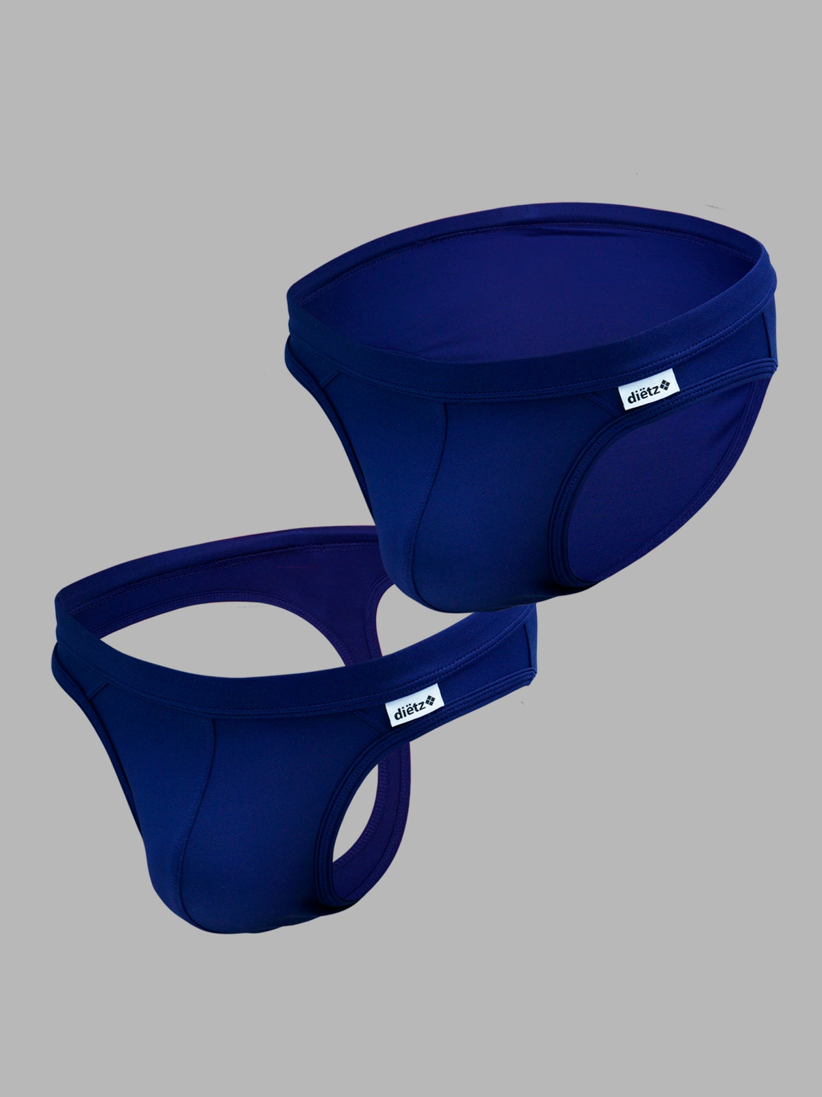 Set of 2 Navy Blue Flex