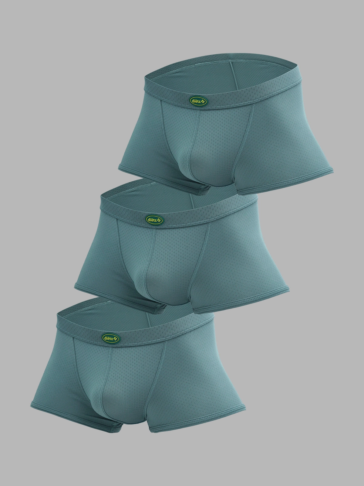 Pack of 3 Aria Mineral Green Boxers