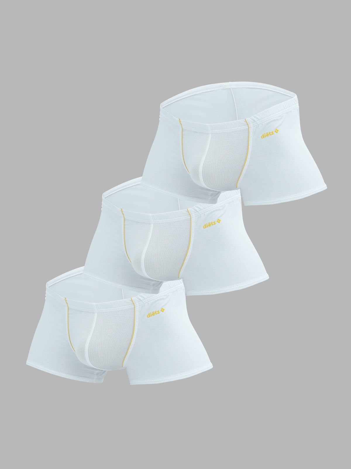 Set of 3 White Thunder Boxers
