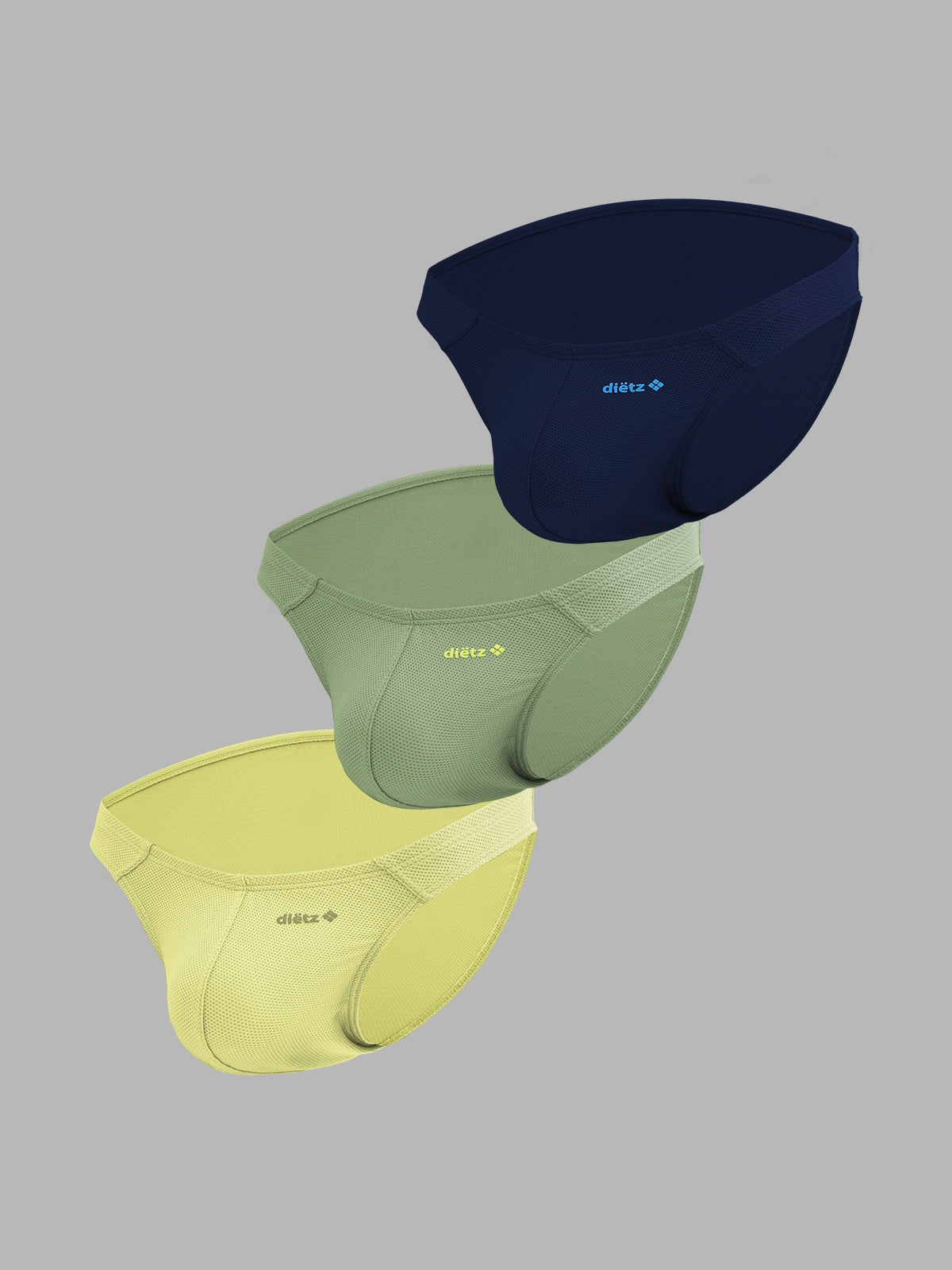 Set of 3 Multicolor Tokyo Briefs