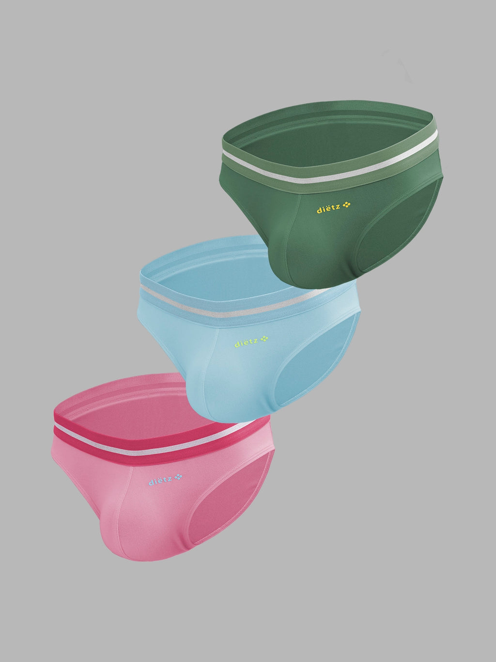 Set de 3 Trusas Ice Combinado