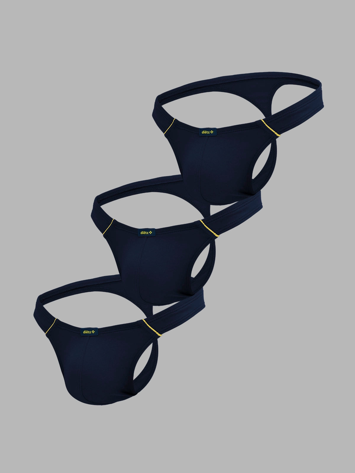 Set de 3 Tangas Monza Azul Marino