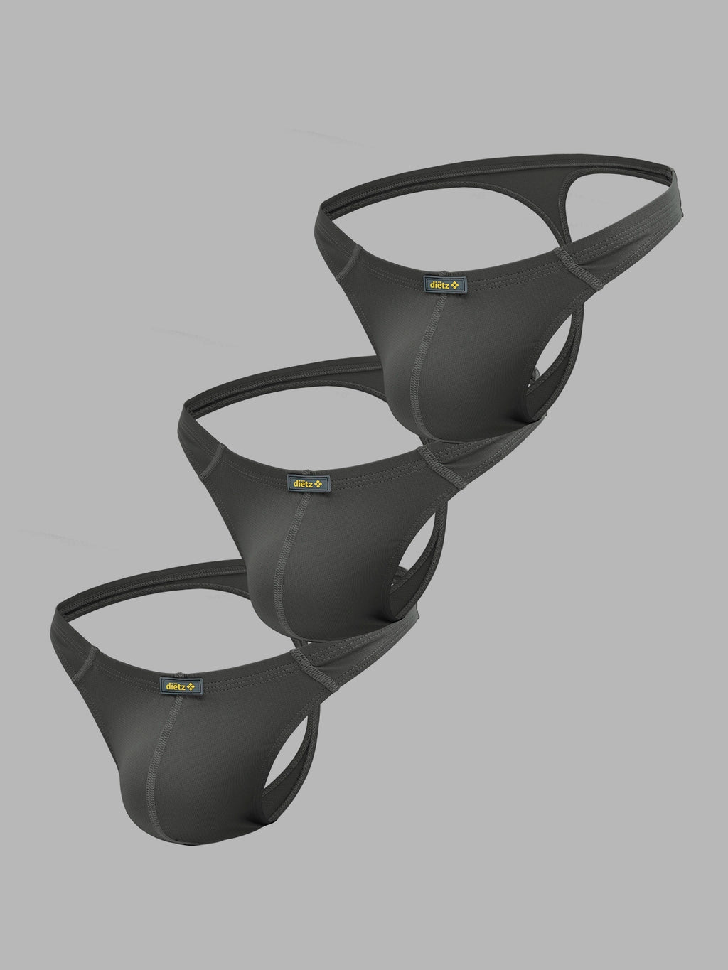 Set de 3 Tangas Warrior Gris