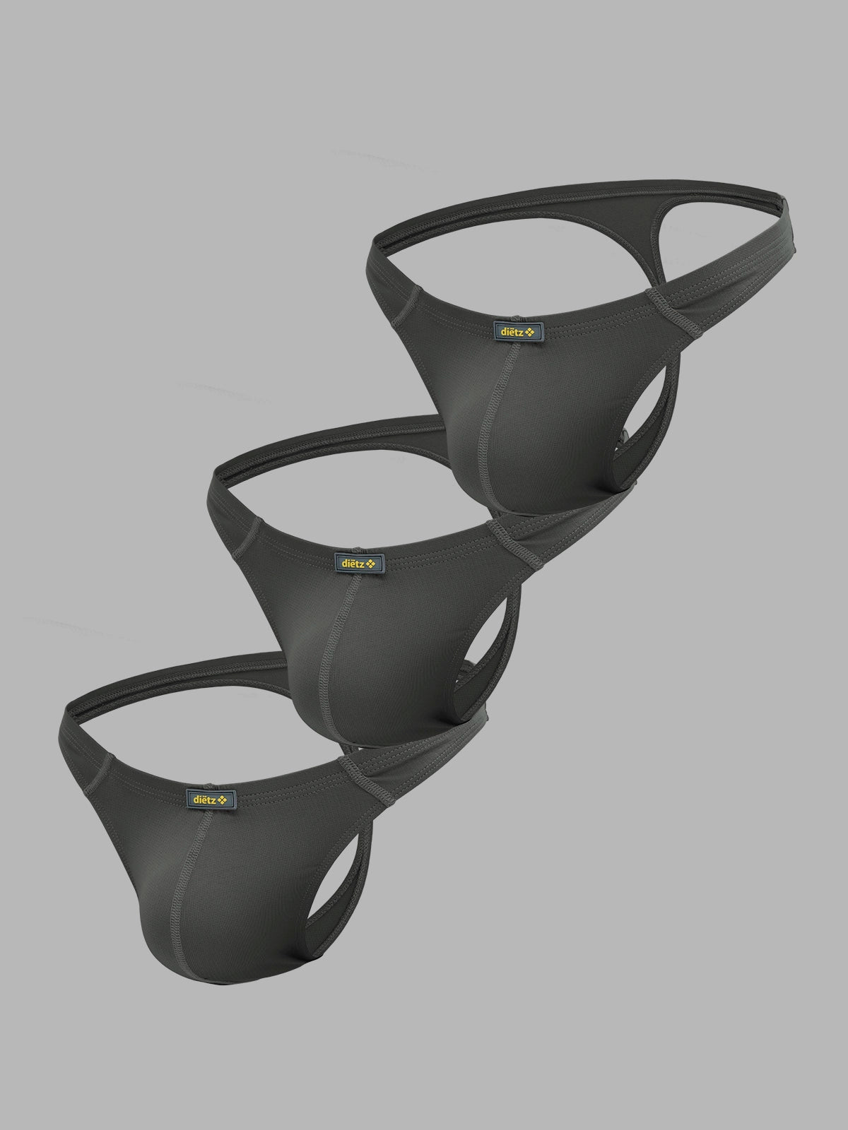 Set de 3 Tangas Warrior Gris