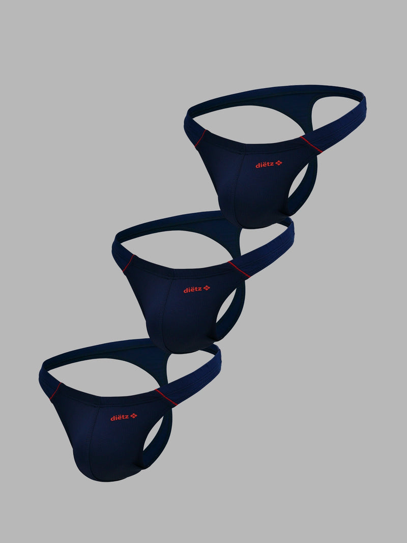 Set de 3 Tangas Thunder Azul Marino