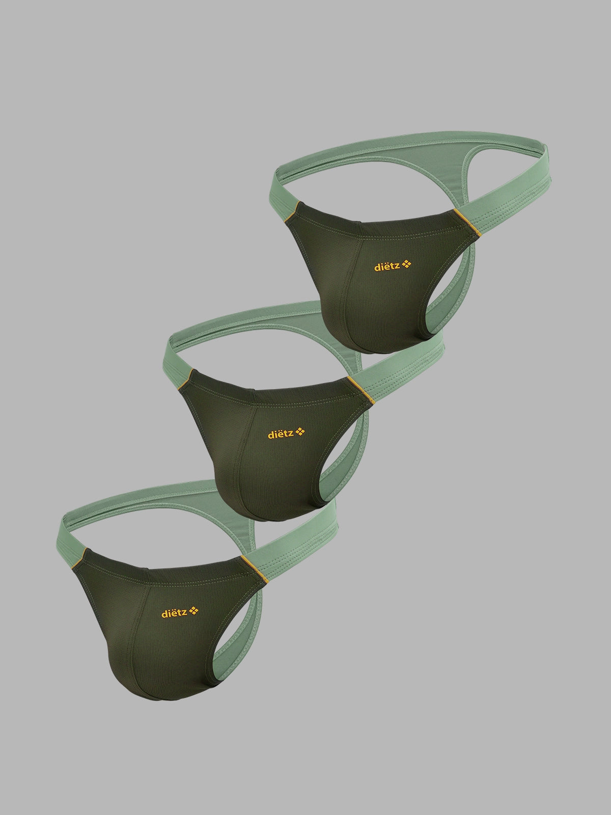 Set de 3 Tangas Thunder Verde