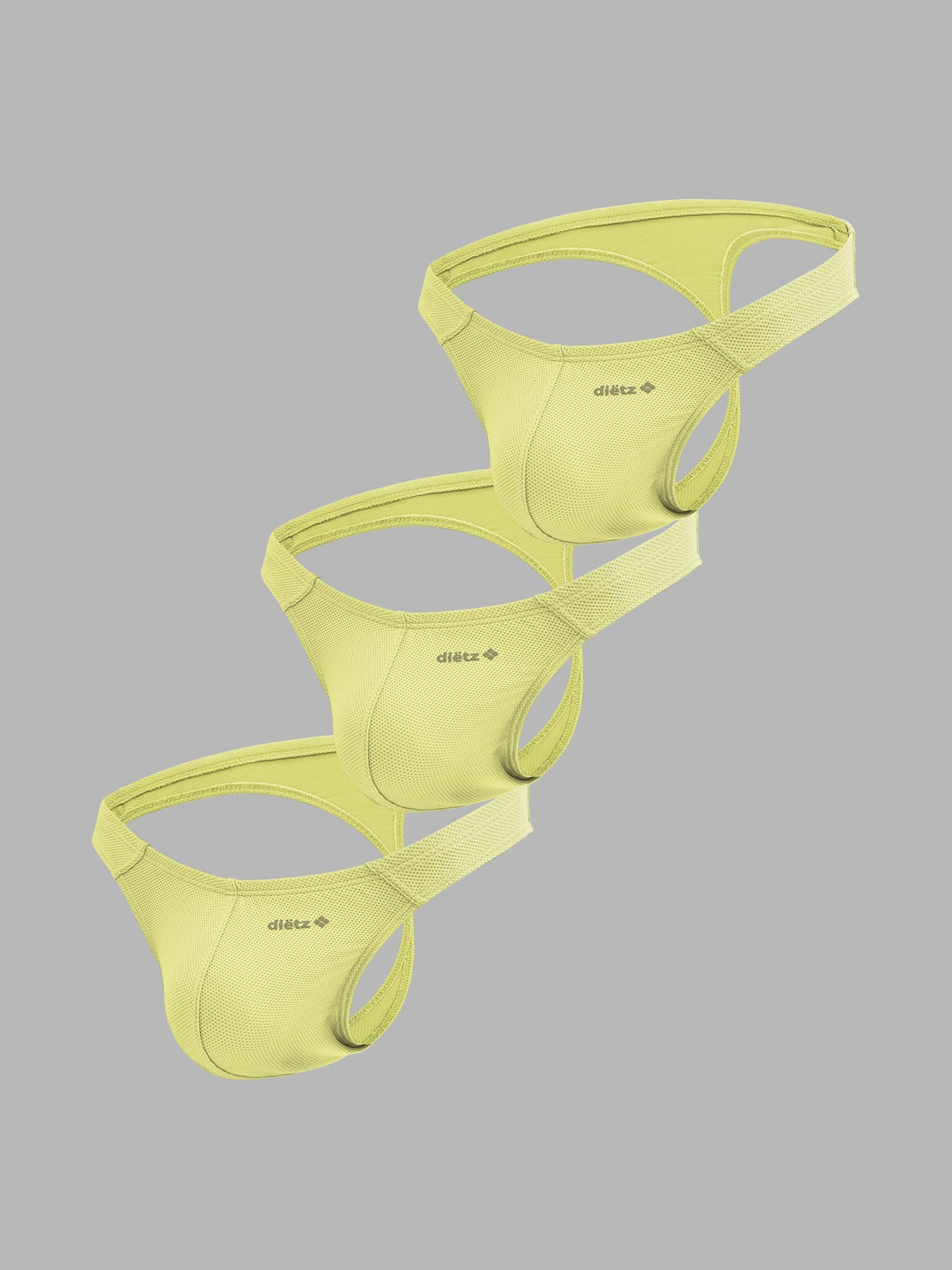 Set de 3 Tangas Tokio Amarillo Lima