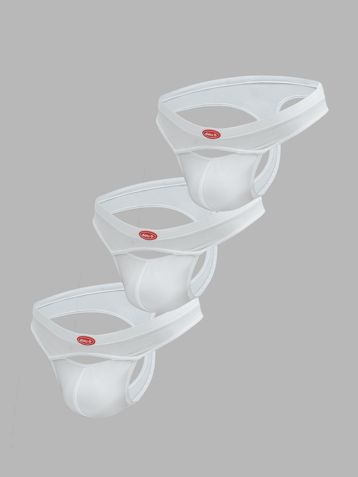 Blaze White 3-Pack Thongs