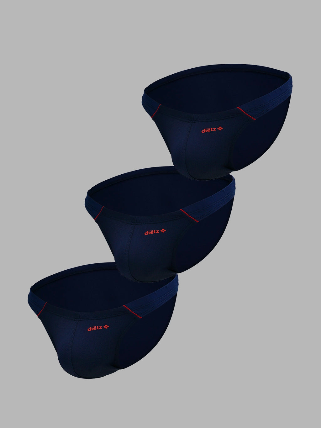 Set de 3 Trusas Thunder Azul Marino