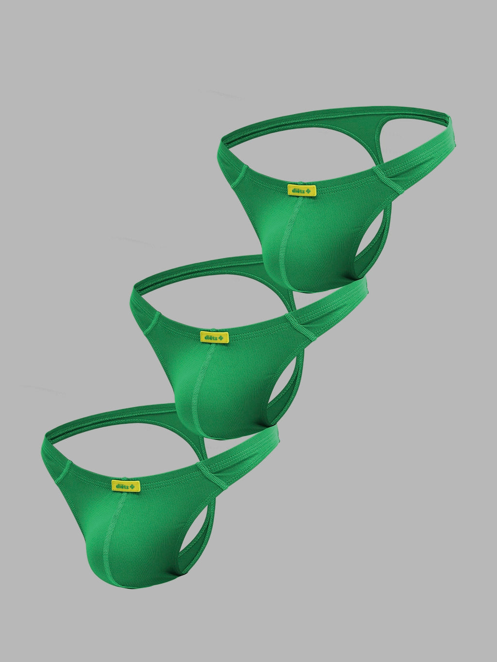 Set de 3 Tangas Warrior Verde