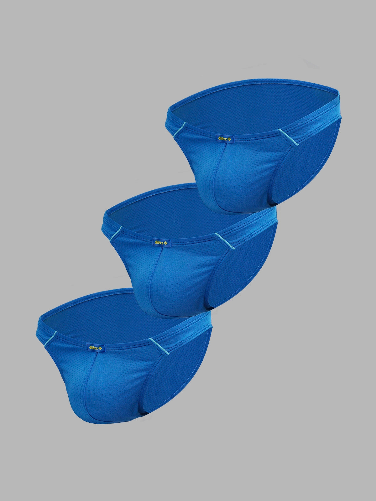 Set of 3 Foza Royal Blue Briefs
