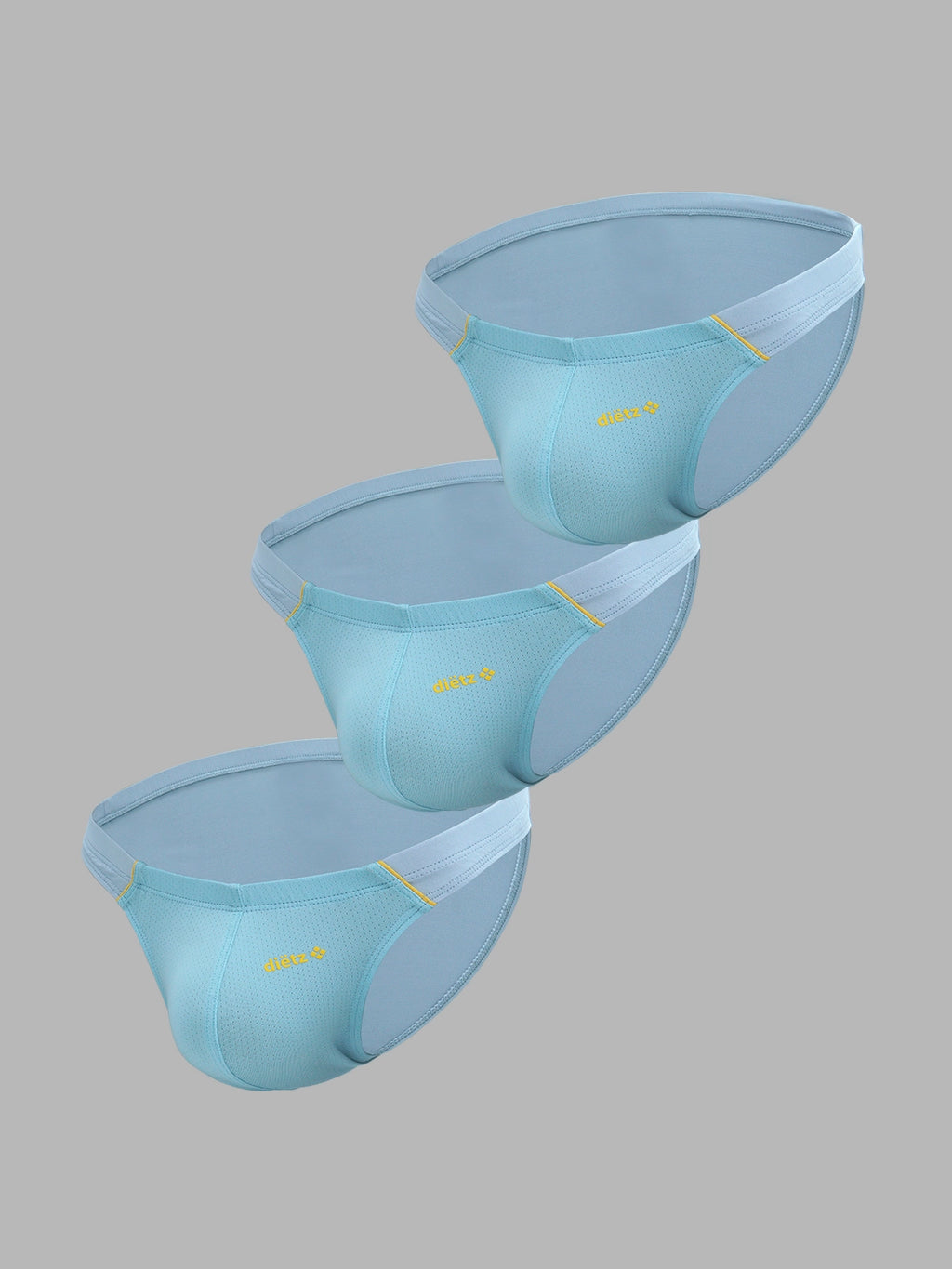 Set of 3 Sky Blue Thunder Briefs