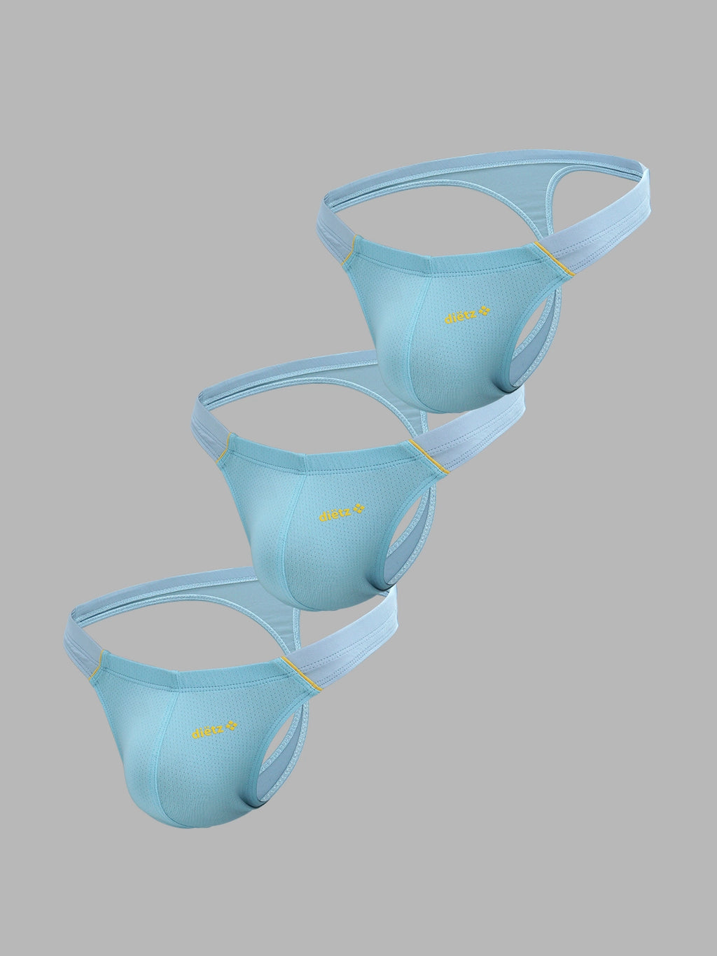 Set of 3 Sky Blue Thunder Thongs