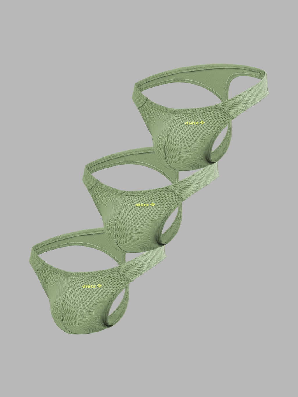 Set de 3 Tangas Tokio Verde Olivo