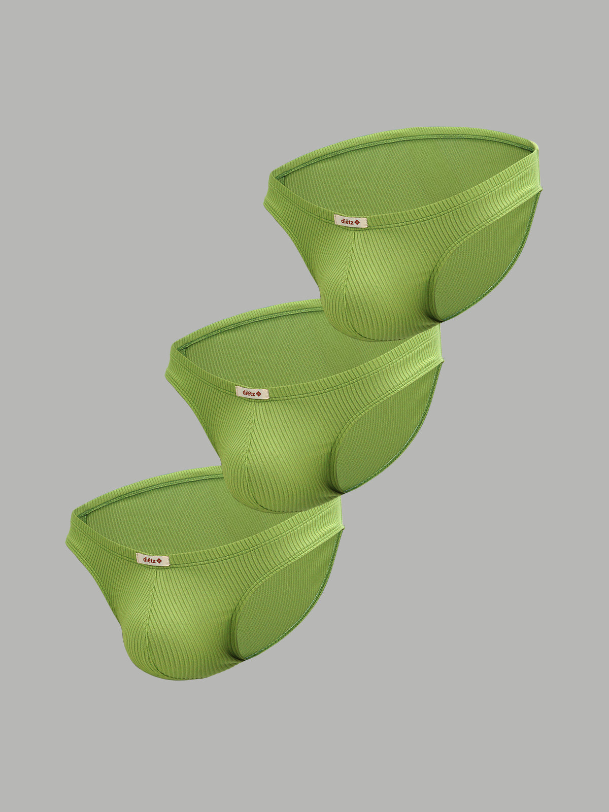 3-piece Vintage green panty set