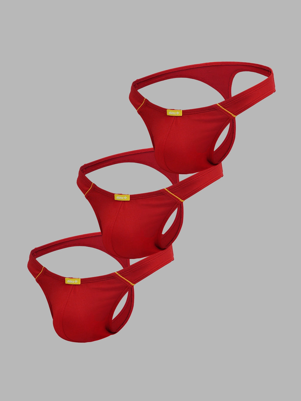 Set de 3 Tangas Monza Rojo