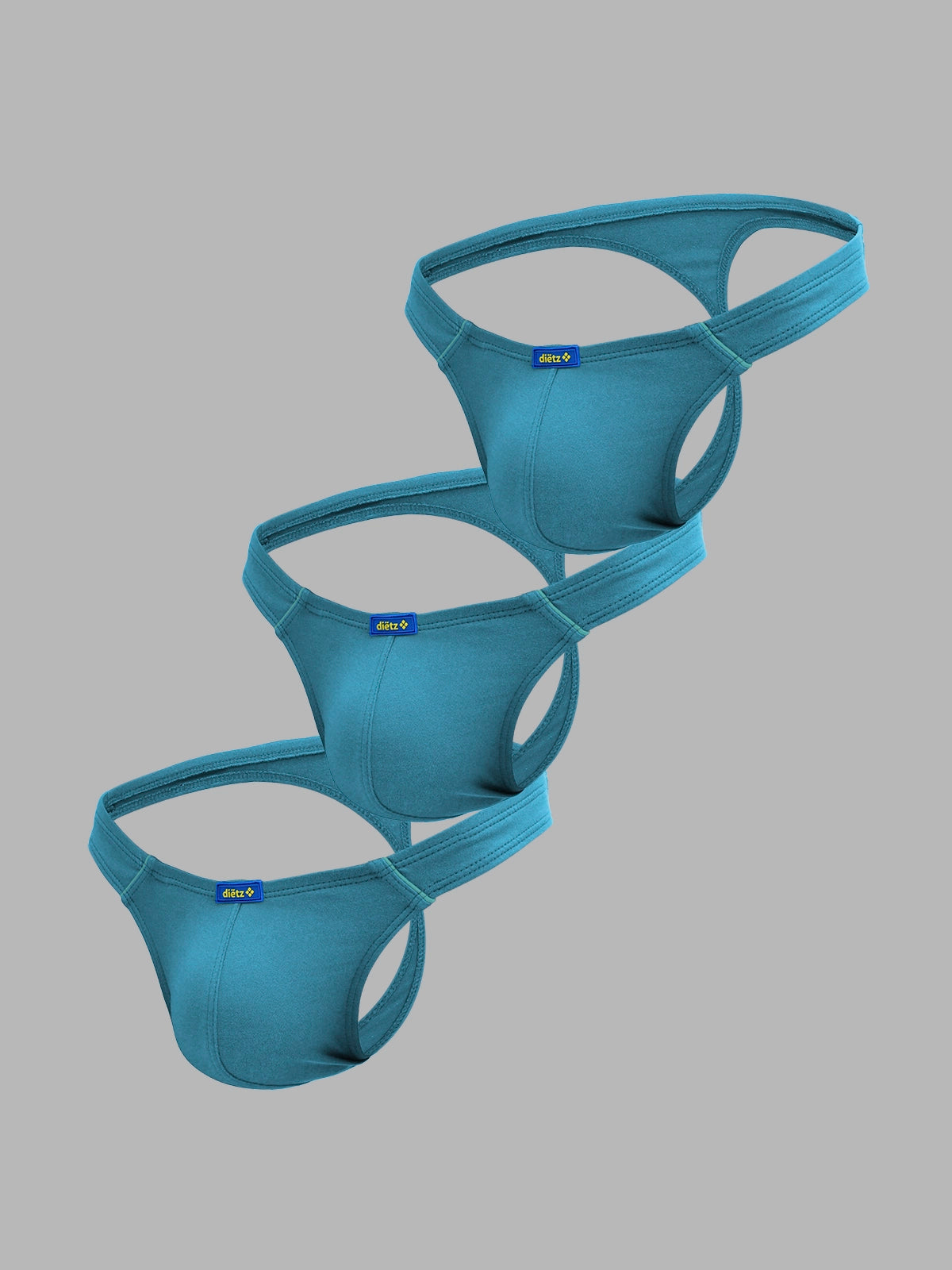 Set de 3 Tangas Monza Azul Aqua