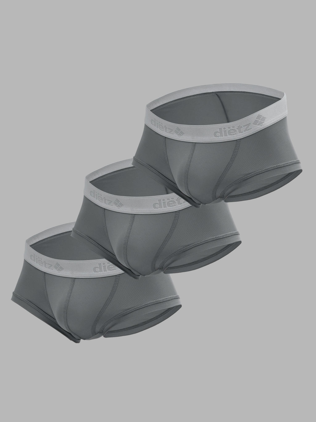 Set de 3 Boxers Motion Gris
