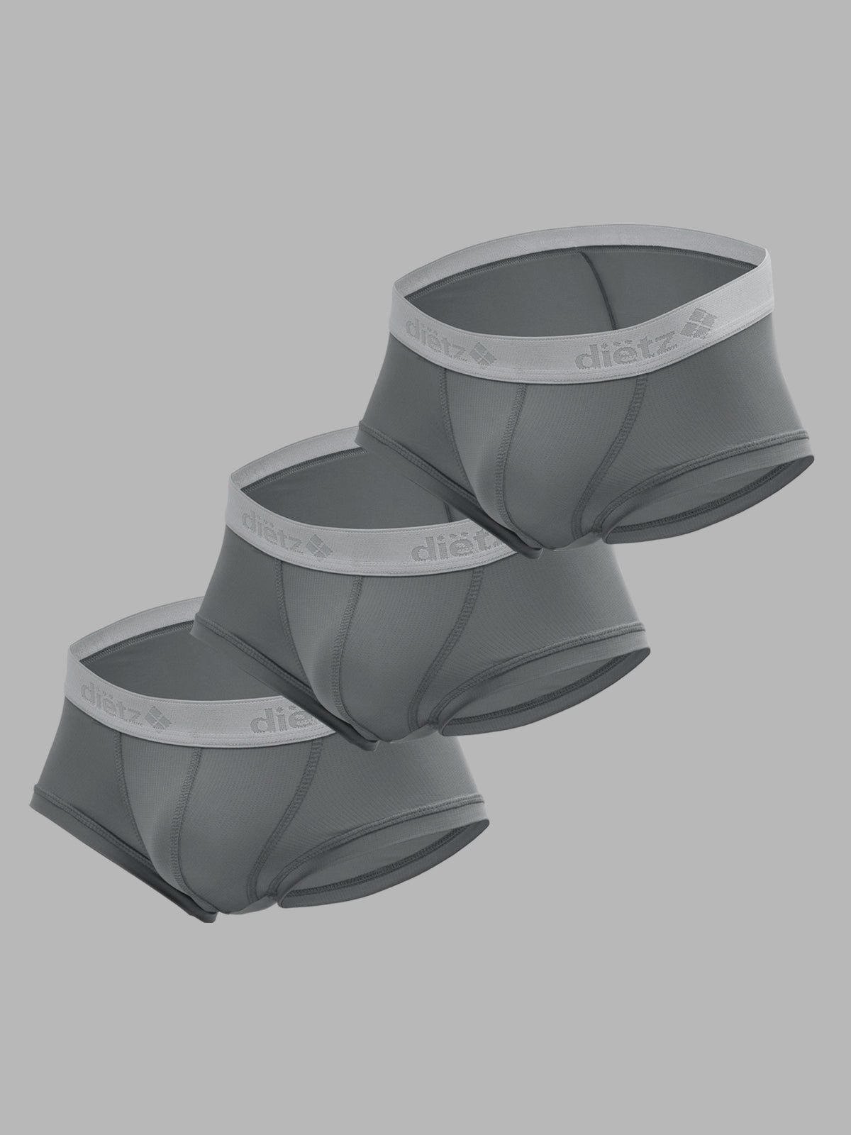 Set de 3 Boxers Motion Gris