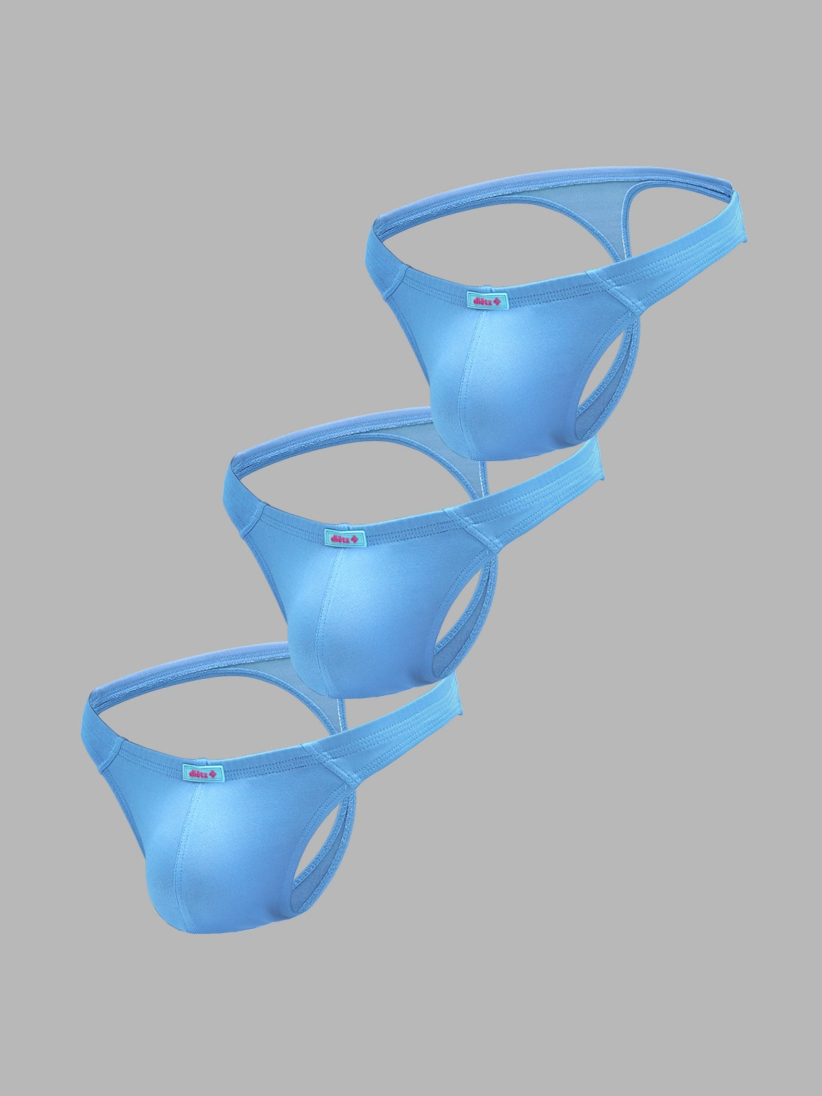 Set de 3 Tangas Bahia Azul Niebla