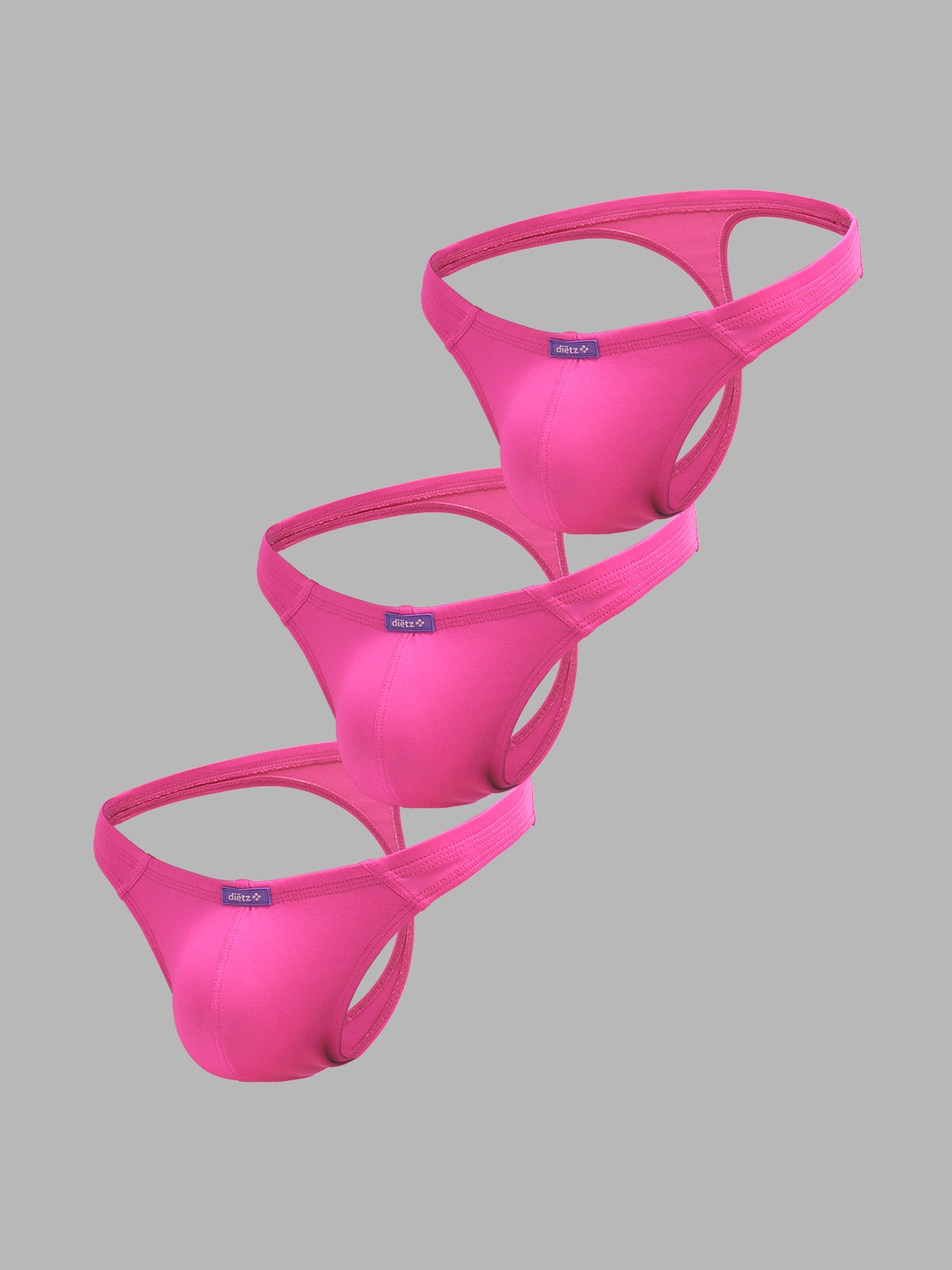 Set de 3 Tangas Bahia Rosa