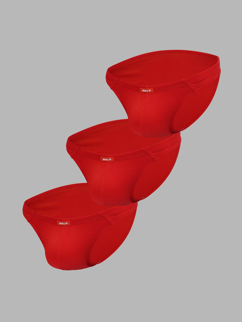 Set de 3 Trusas Bahia Rojo