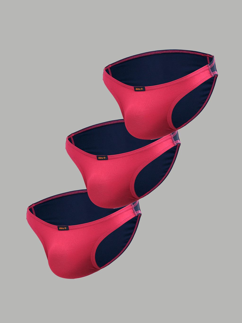 Set de 3 Trusas Maverick Azul Marino