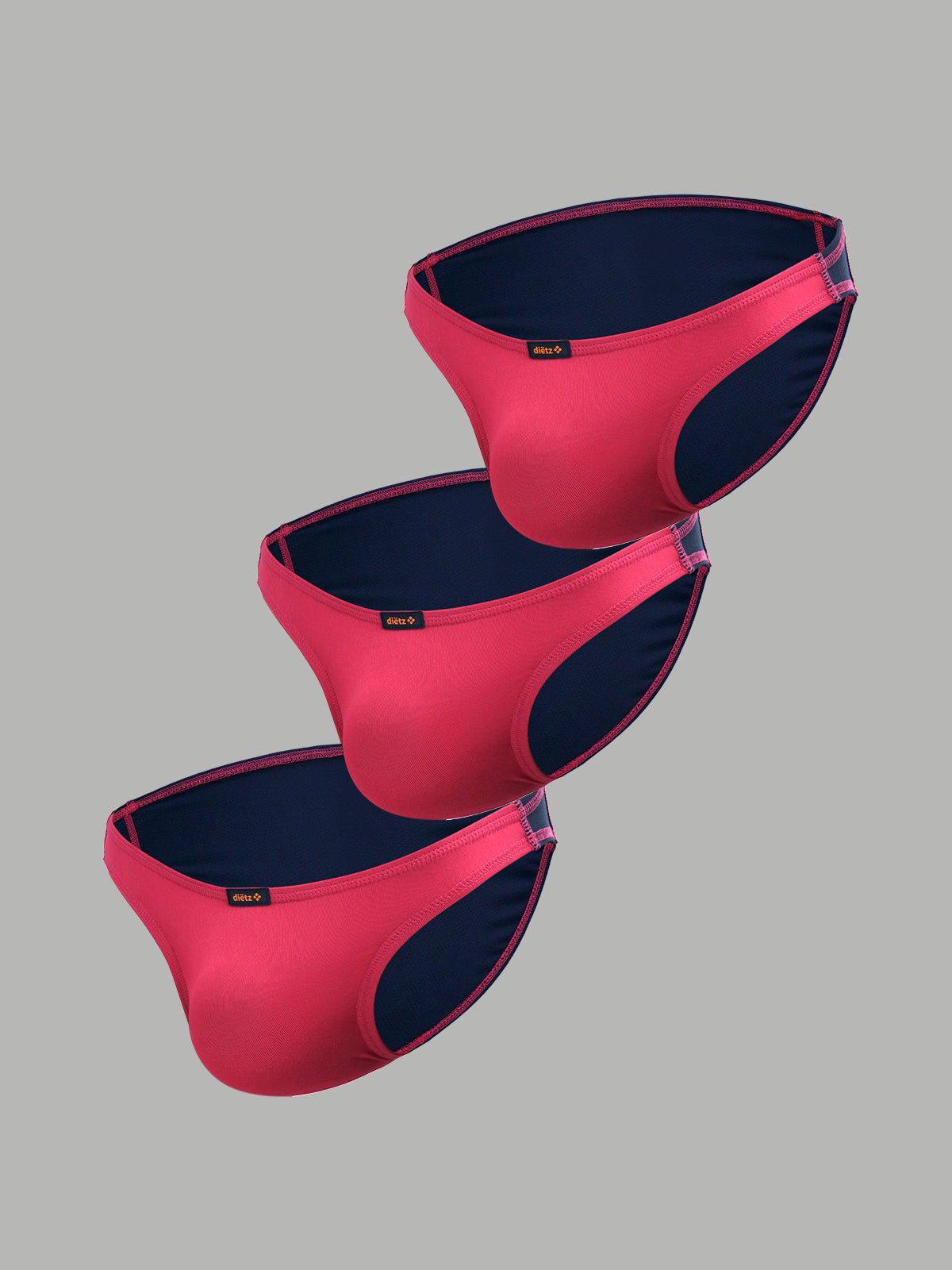 Set de 3 Trusas Maverick Azul Marino