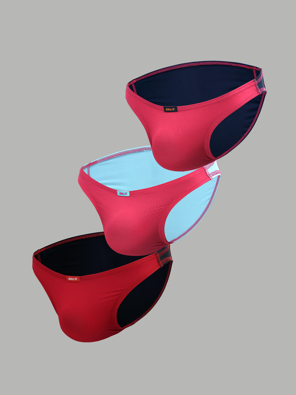 Set of 3 Briefs Maverick Multicolor
