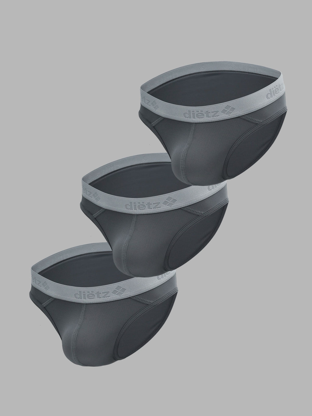 Set de 3 Trusas Motion Gris