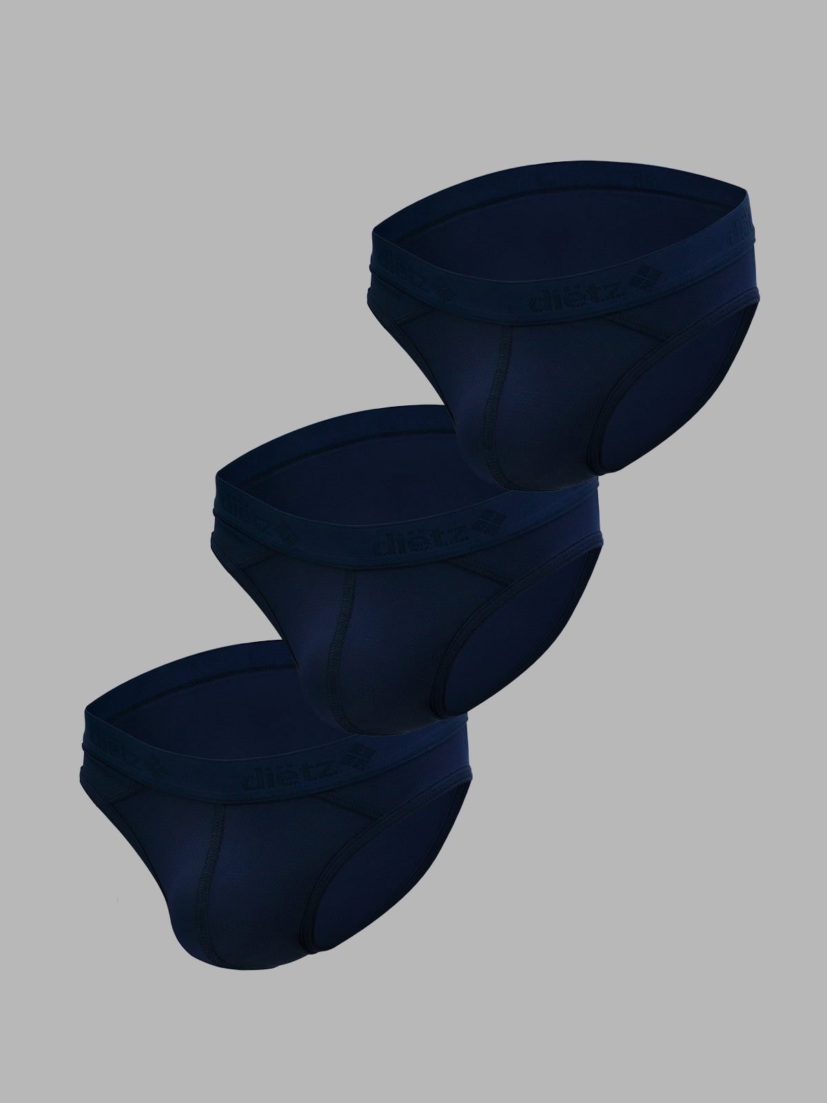 Set de 3 Trusas Motion Azul marino