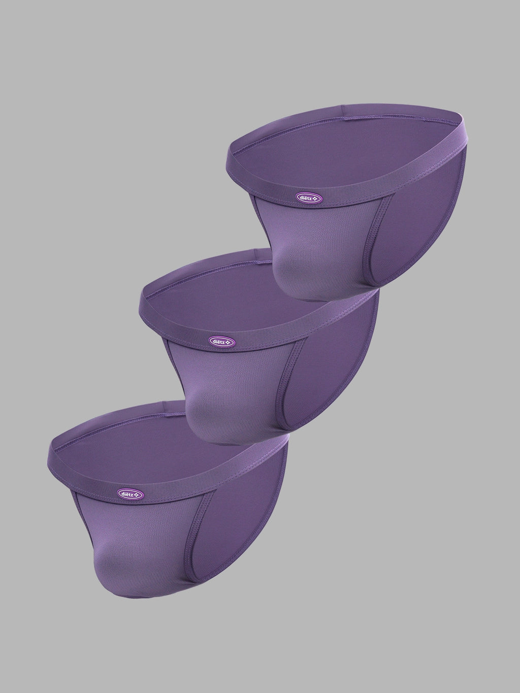 Set de 3 String Rugged Púrpura