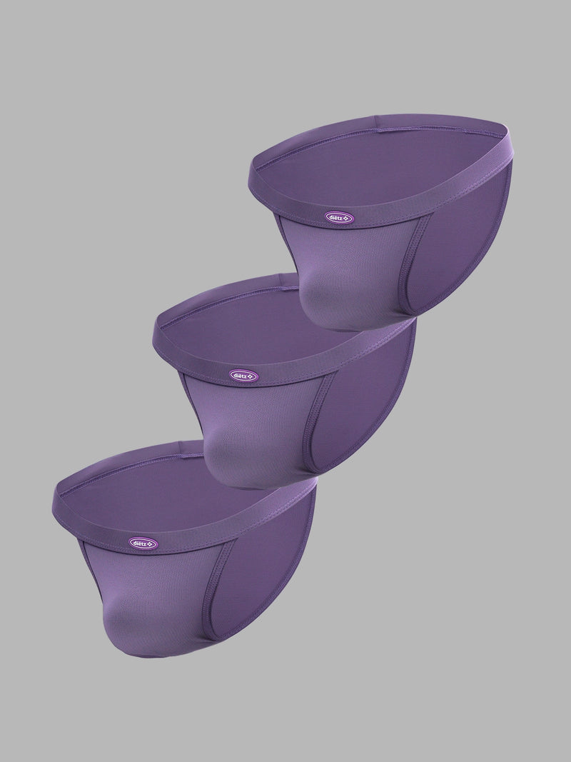 Set de 3 String Rugged Púrpura