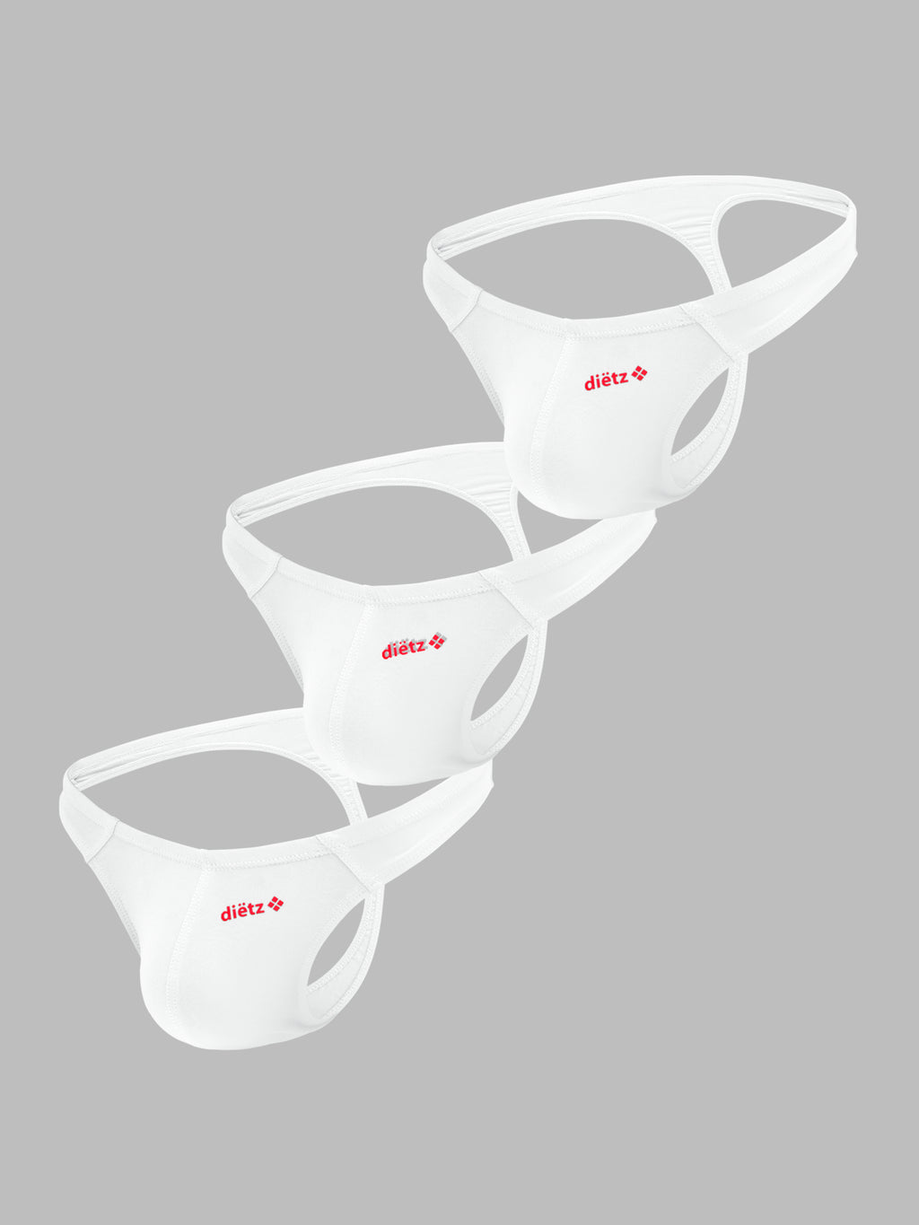 Set of 3 Lancer White Thongs