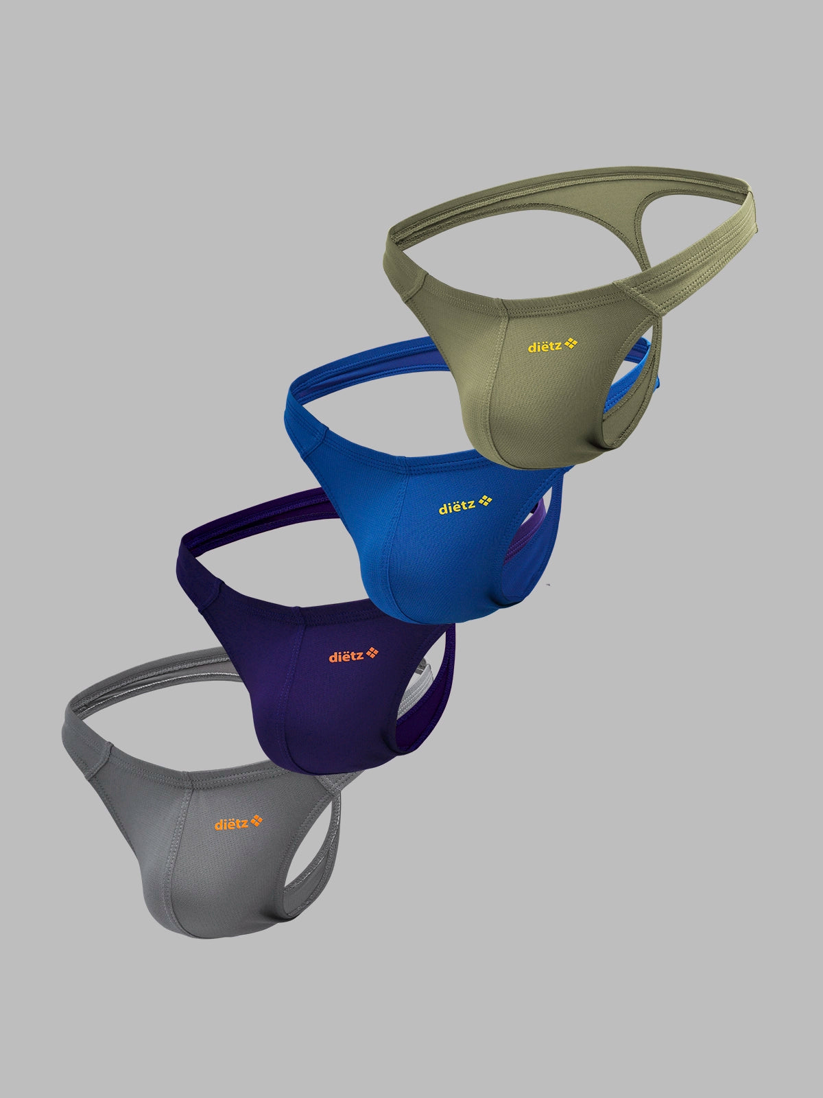 Platinum Set of 4 Thongs