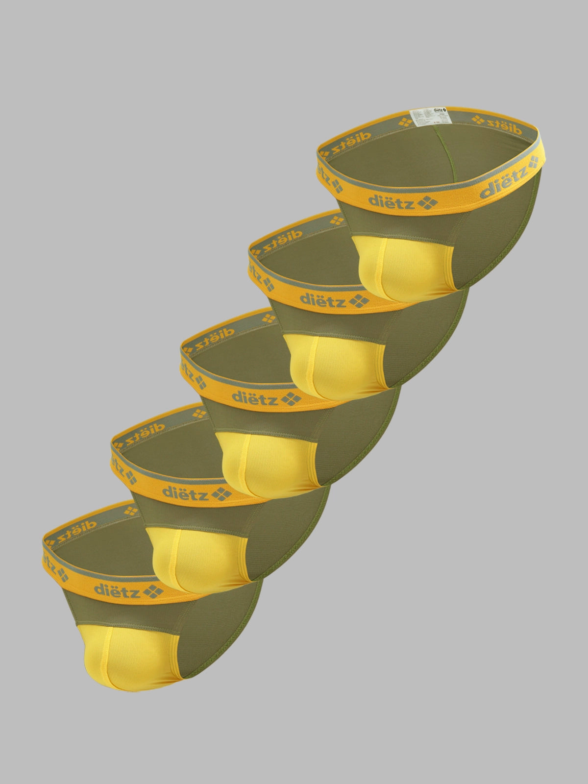 Set of 5 String Bravo Green