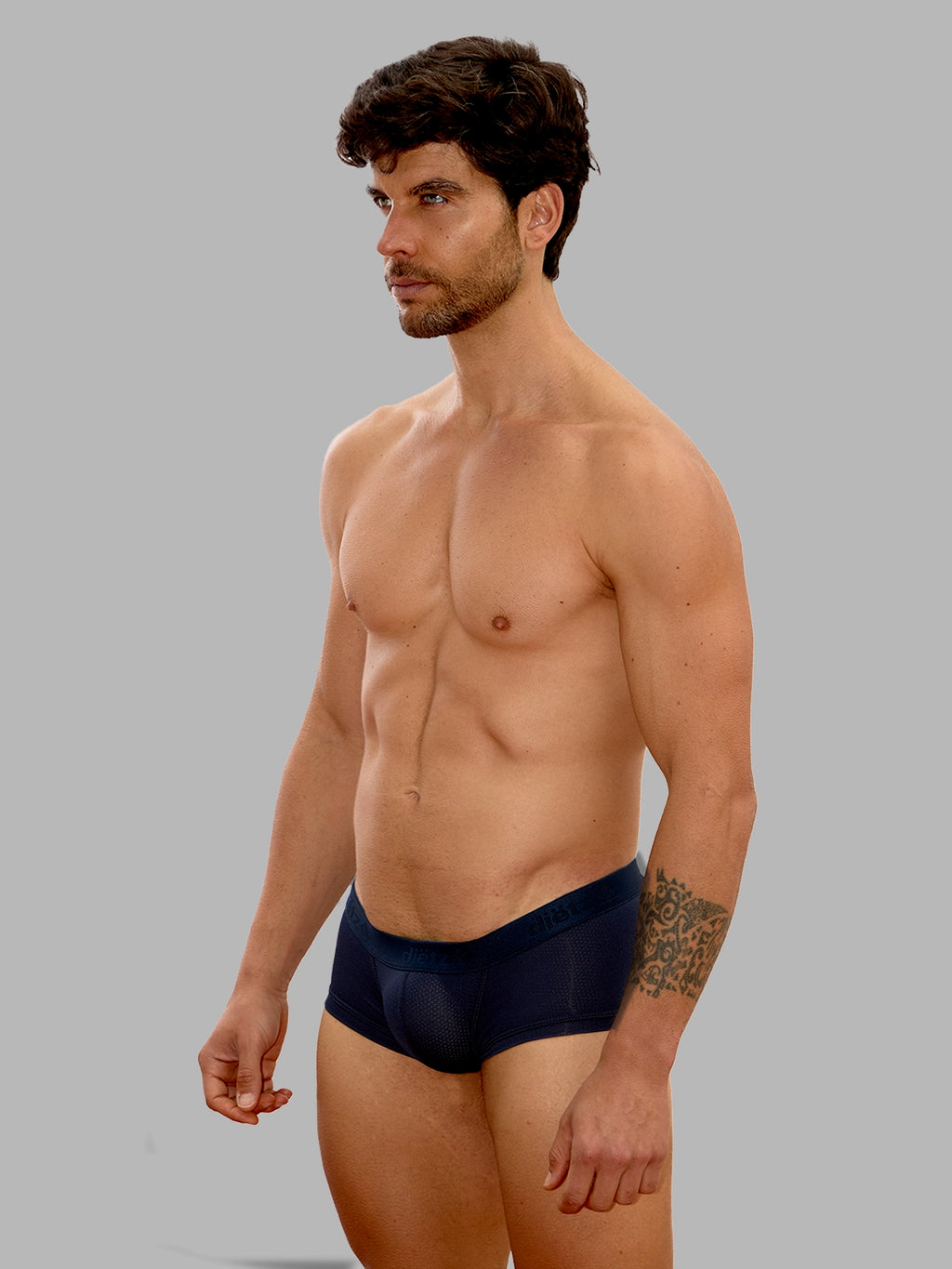 Set de 3 Boxers Motion Azul marino