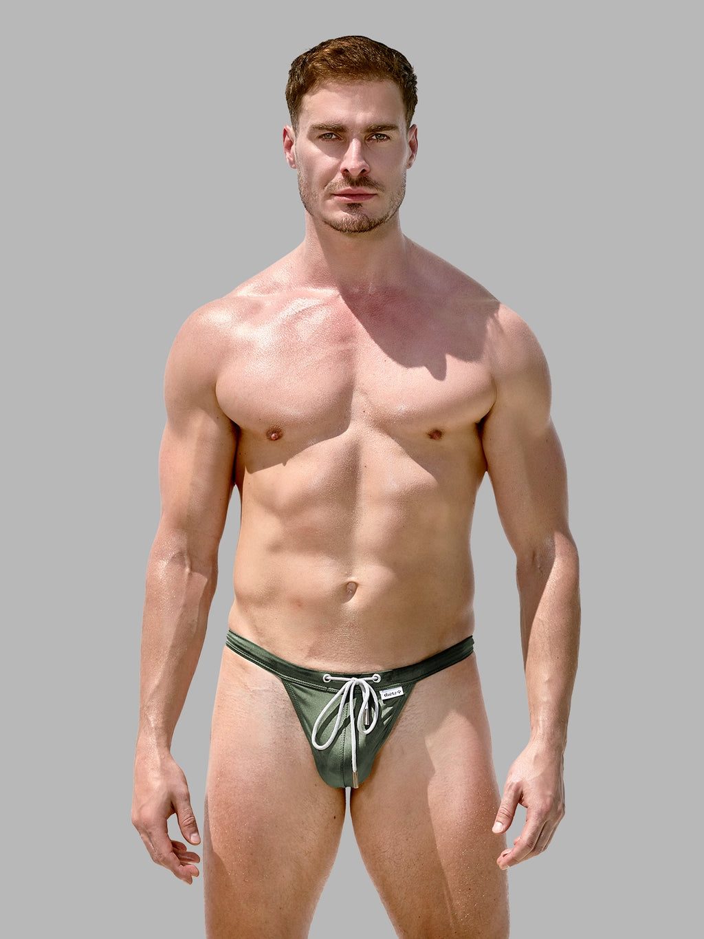 Stamina ST Olive Green Thong Swimsuit