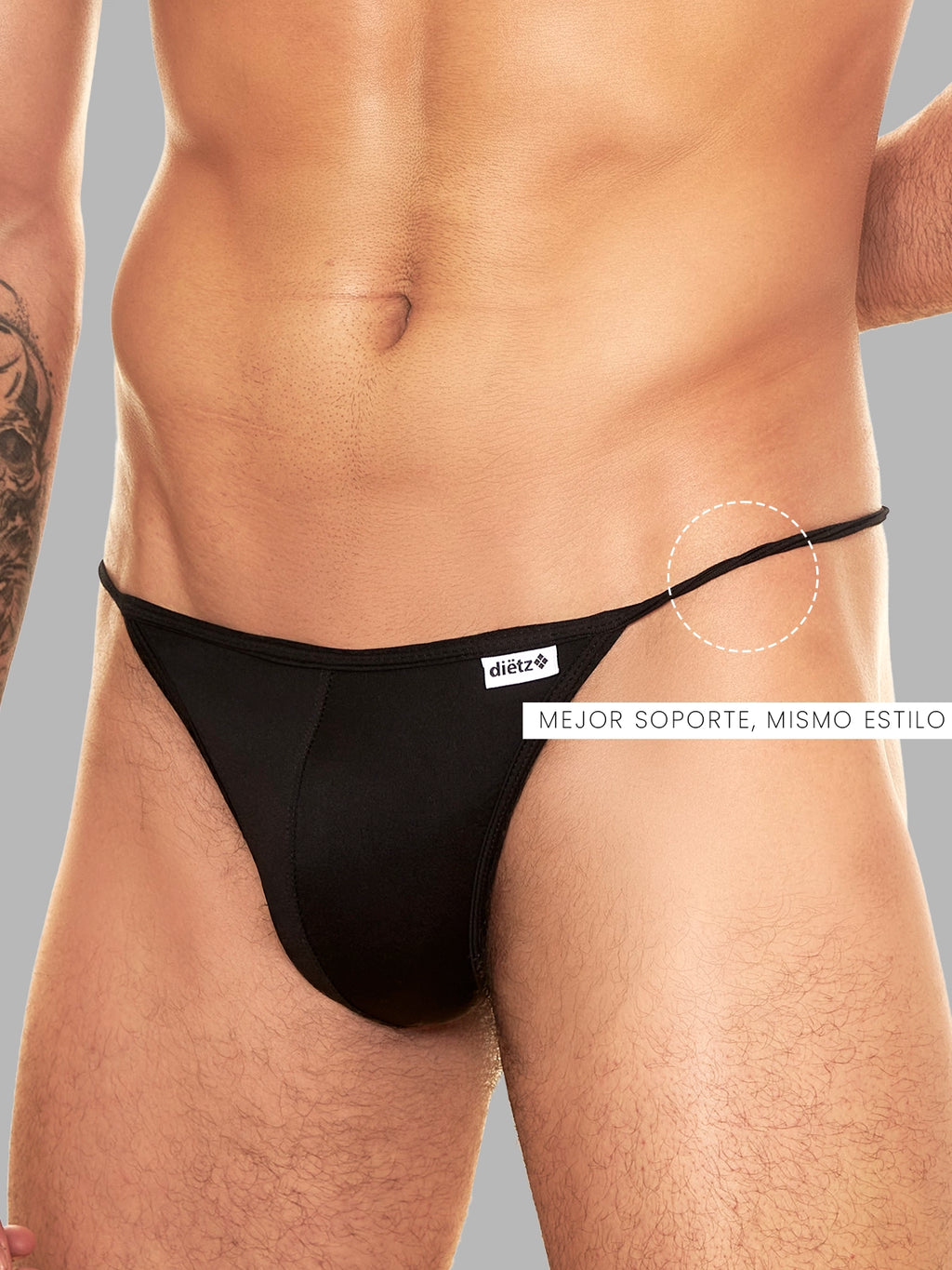 Tanga Grip Negra