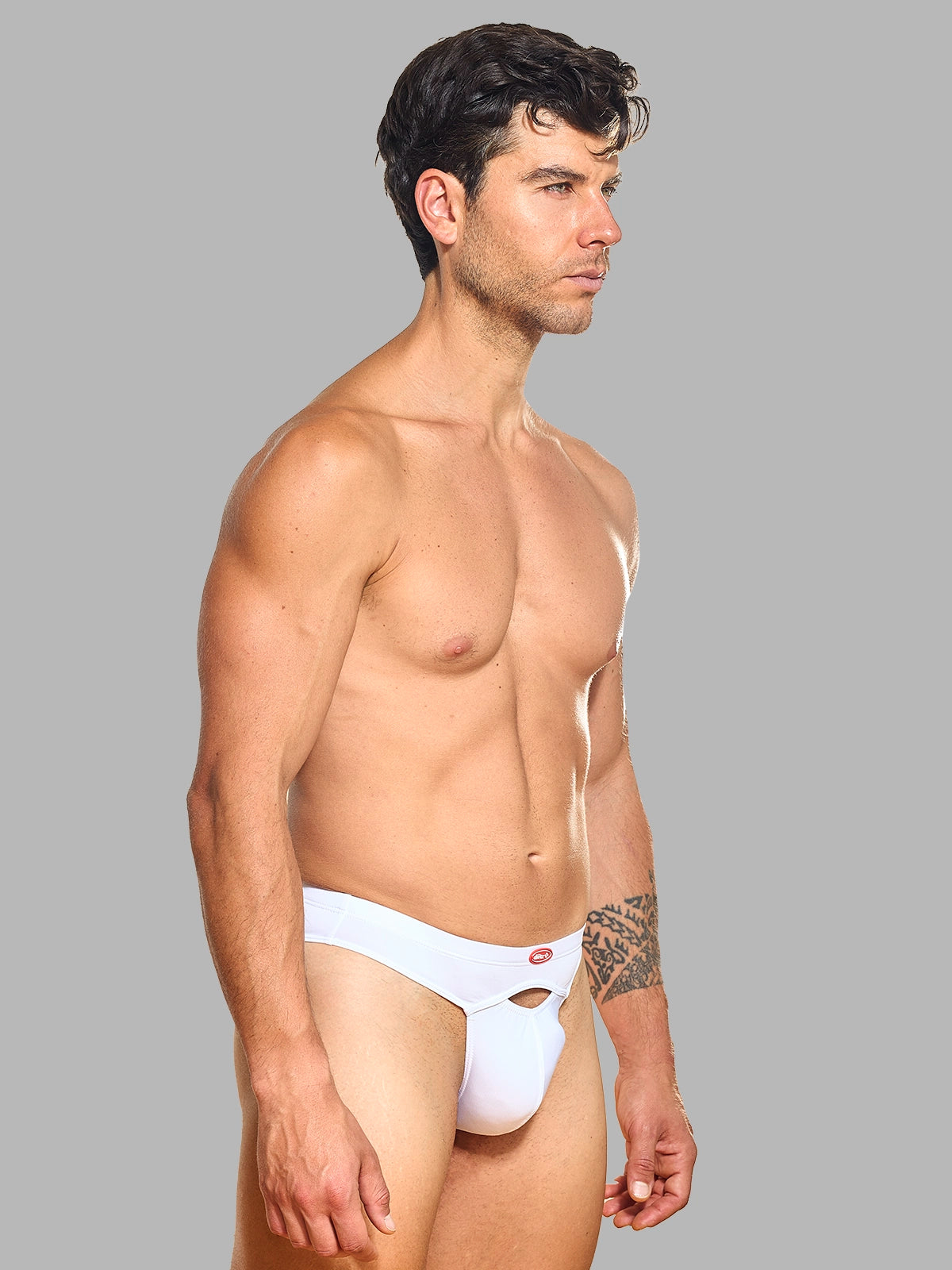 Blaze White 3-Pack Thongs