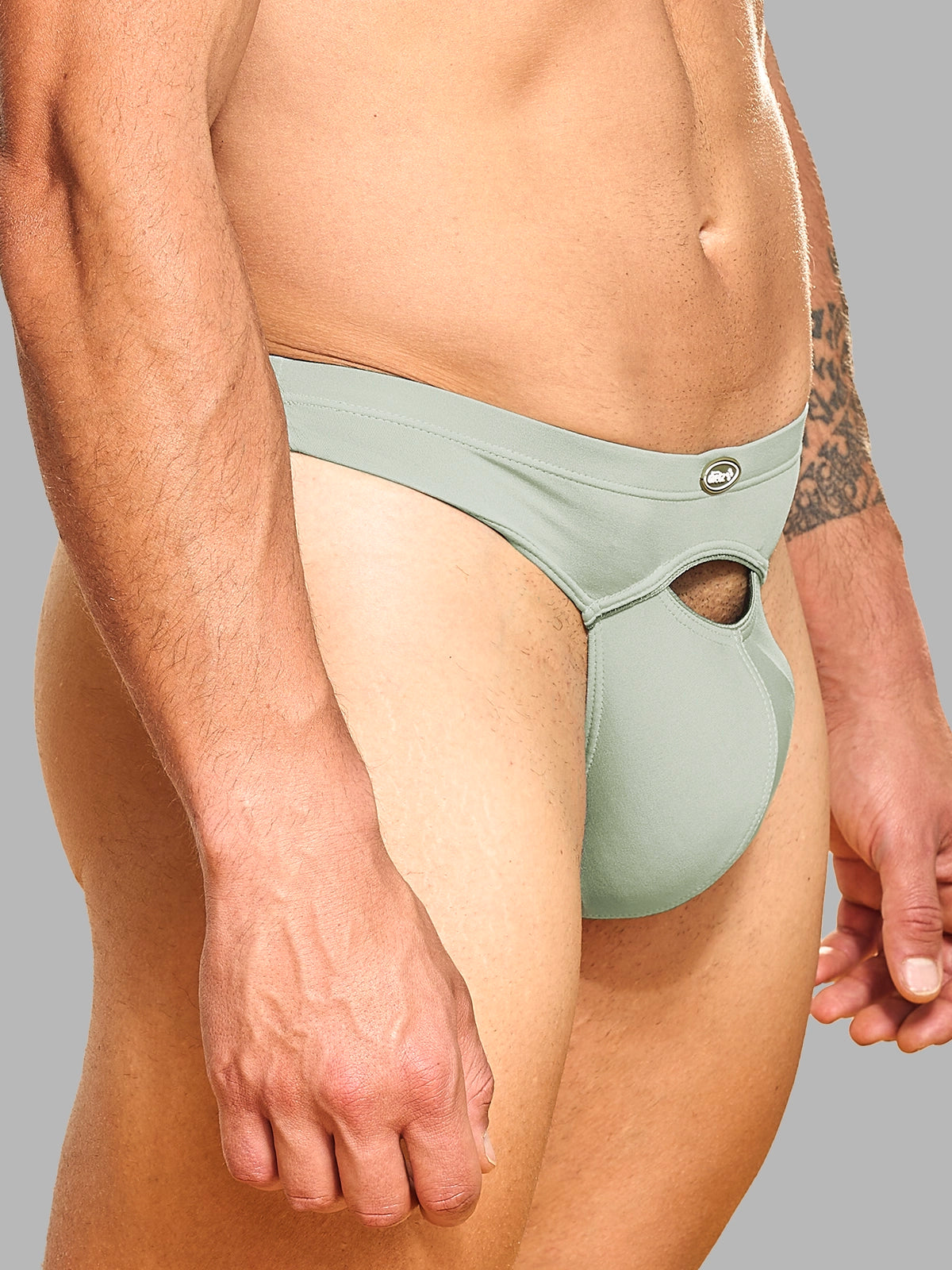 Set of 3 Blaze Green Thongs
