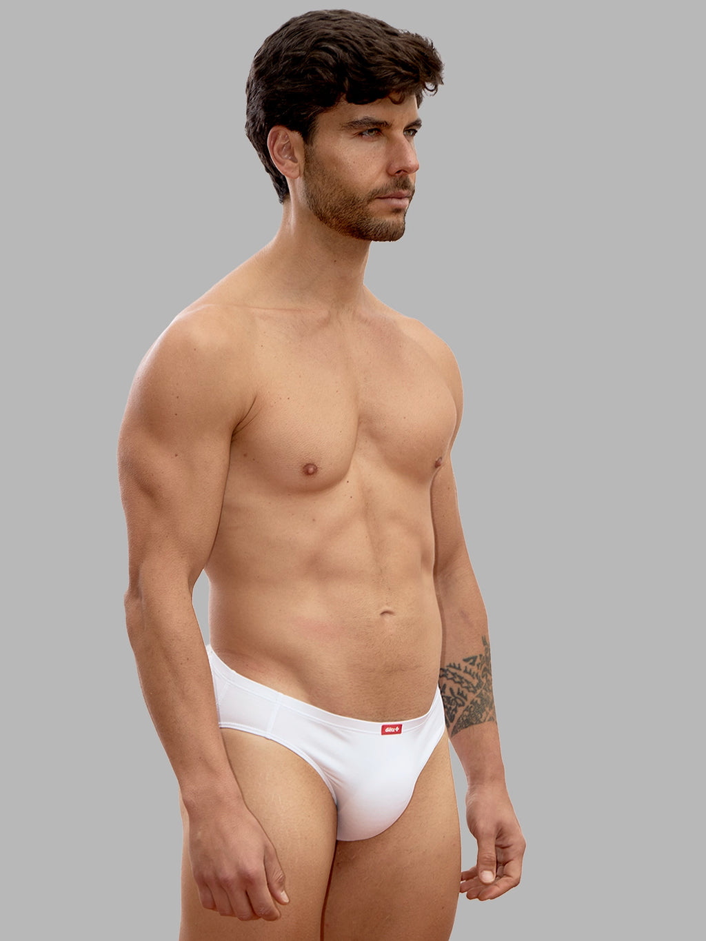 White Cocktail Briefs Set