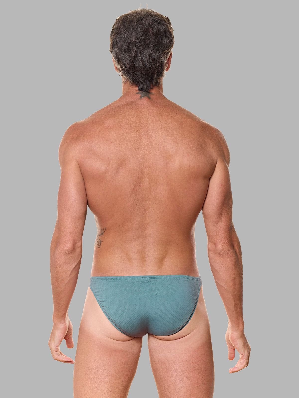 Set of 3 Mineral Green Foza Briefs