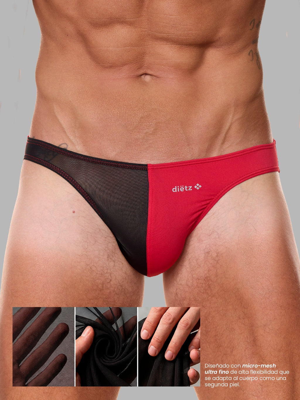 Set de 3 Trusas Harley Rojo
