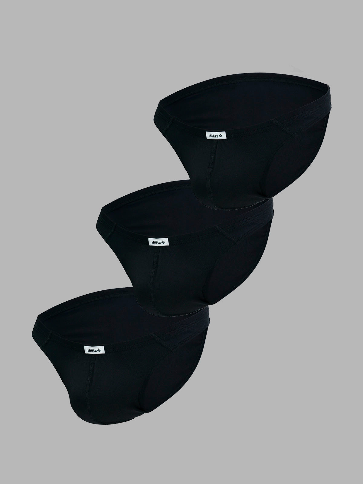 Set of 3 Black Warrior Briefs