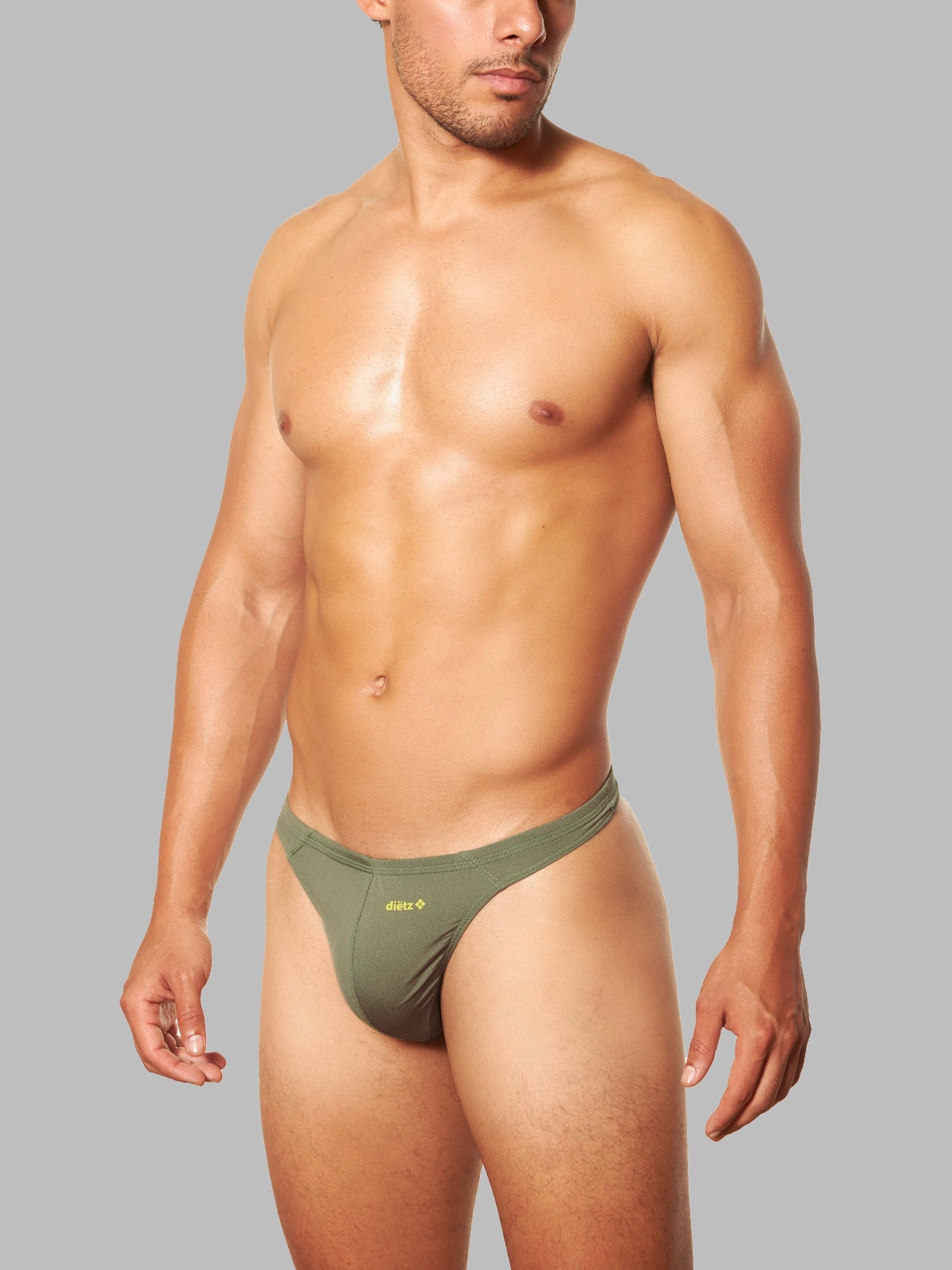 Green Platinum Thong