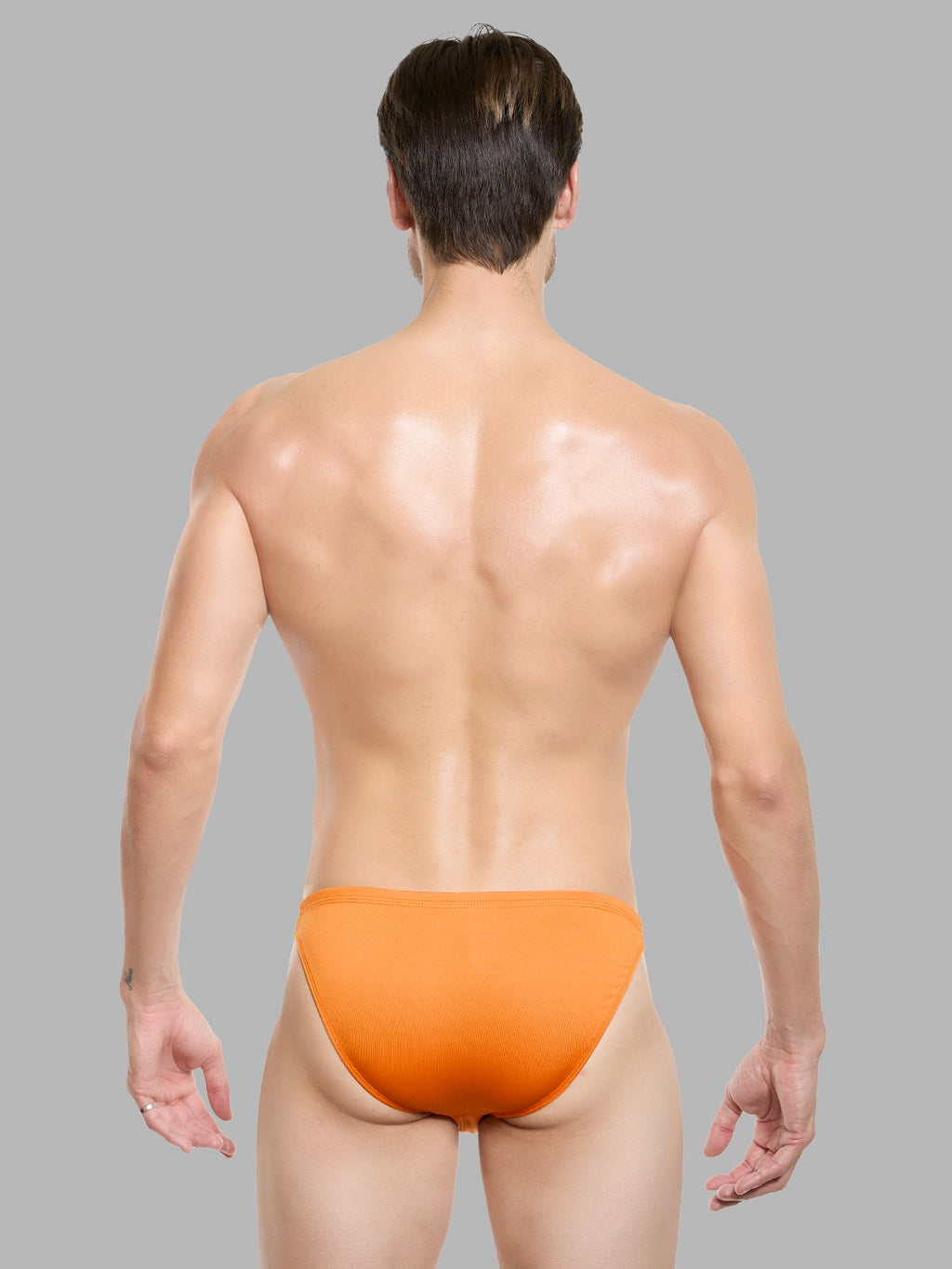 Set of 3 Bahia Orange Briefs